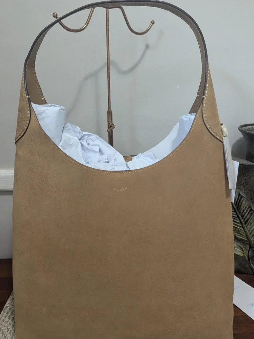 Coach Brooklyn 39 In Sand Suede - Picture 16 of 16